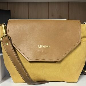 Live listing # 34 R. Riveter canvas and leather Women's Bag